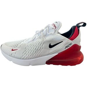 NWT Nike Air Max 270 in White/Black-University Red. Size 11.5 / Men’s 11.5